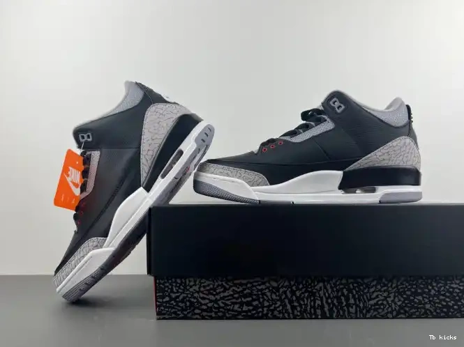 Reps TBK Jordan Cement Black 3 Air DN3707-010 0427
